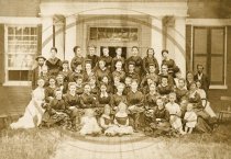 Fairfax Hall students and teachers, 1878